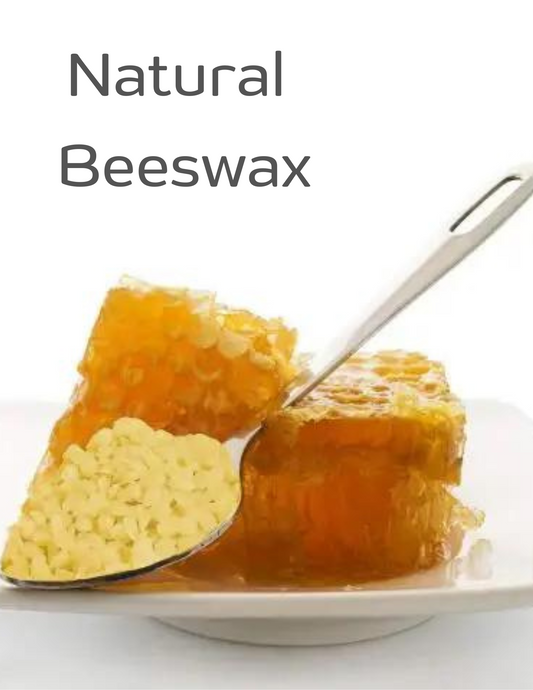 100% Pure Natural Beeswax Wax for Making Candles, Chapstick, Lipstick & More | No Added Soy Wax