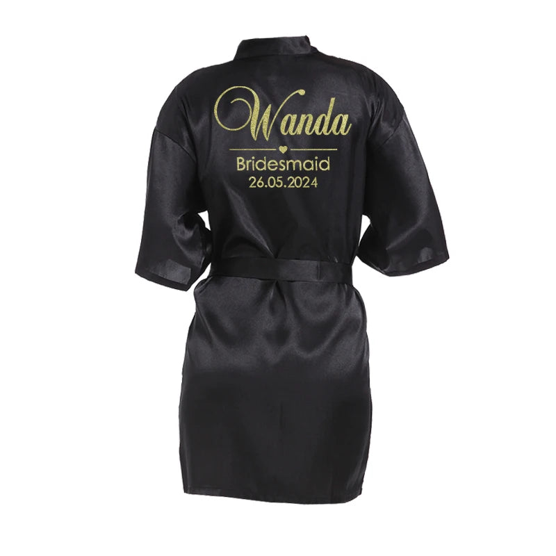 Personalized Wedding Robes for Bride, Bridesmaids & Special Occasions - Customized to Make Every Moment Memorable!