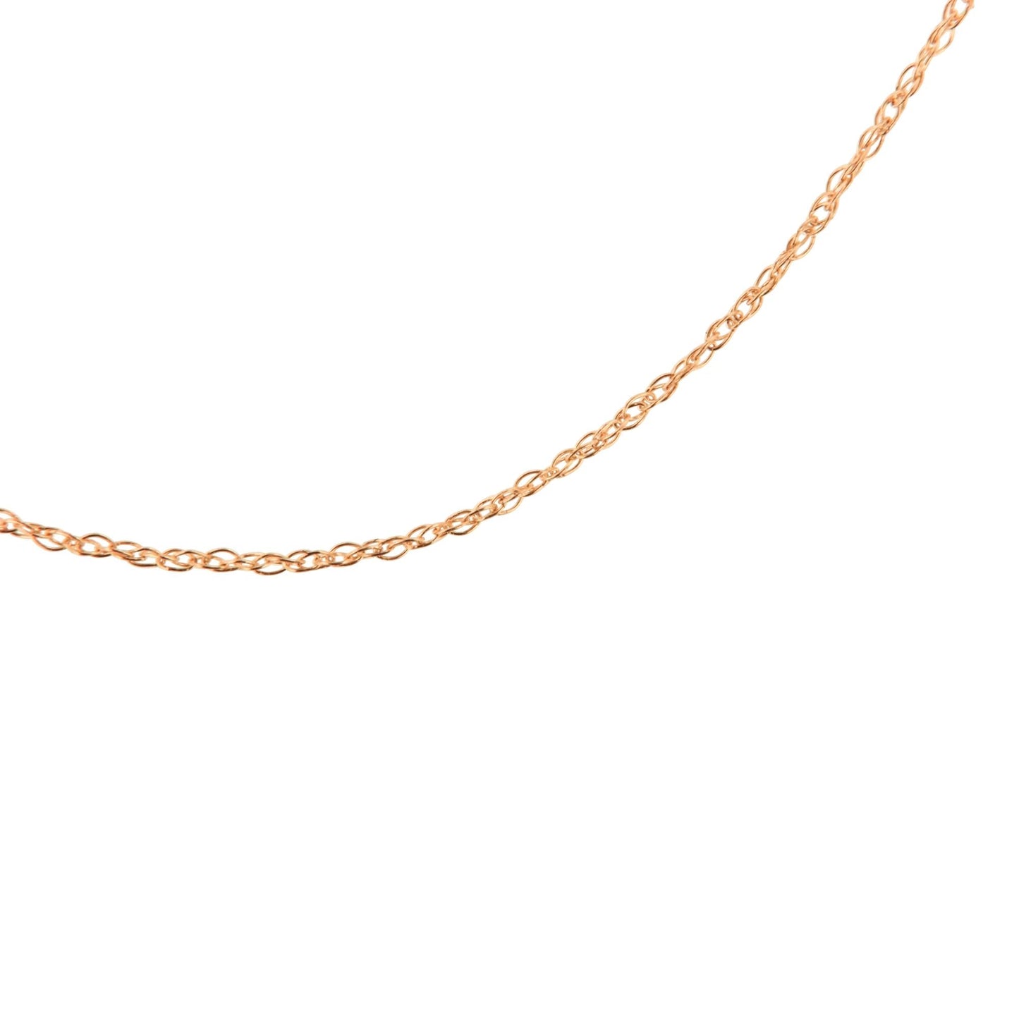 10K Genuine Gold Necklace various sizes | 10K White Gold Necklace, Yellow Gold Necklace, Rose Gold Necklace | Genuine Gold Chain Rope Necklace